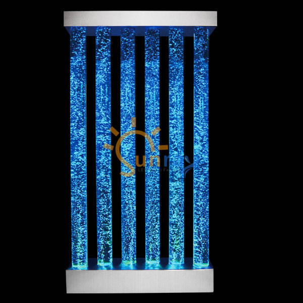 Floor standing water bubble panel for home decoration,LED FLOOR STANDING BUBBLE FEATURE WALL