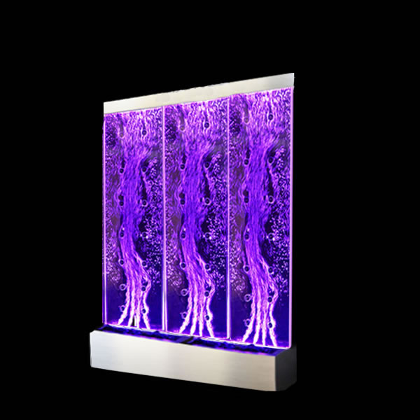 Floor Standing Bubble Fountain Wall,LED FLOOR STANDING BUBBLE FEATURE WALL