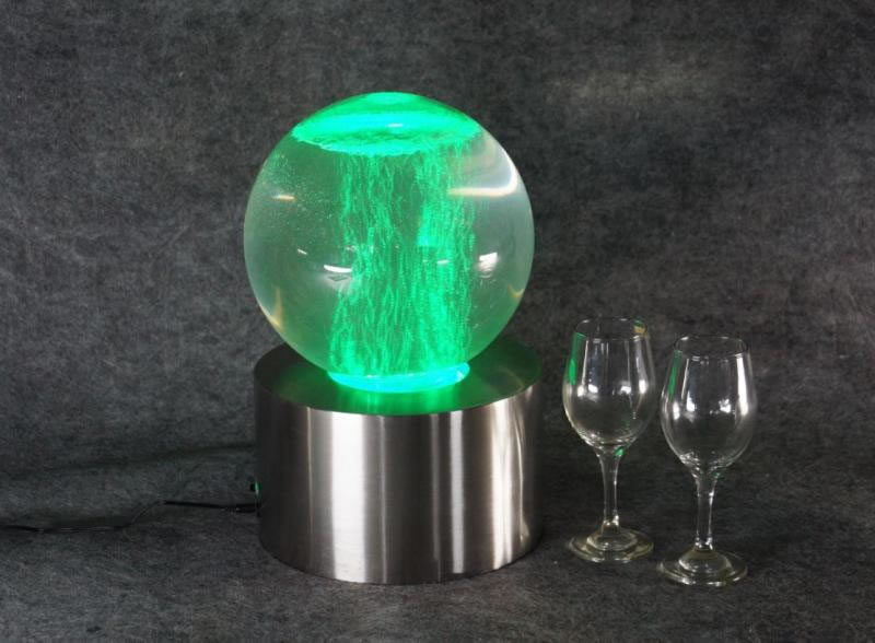 Tabletop LED Magical Sphere,TABLETOP BUBBLE FEATURE FOUNTAIN