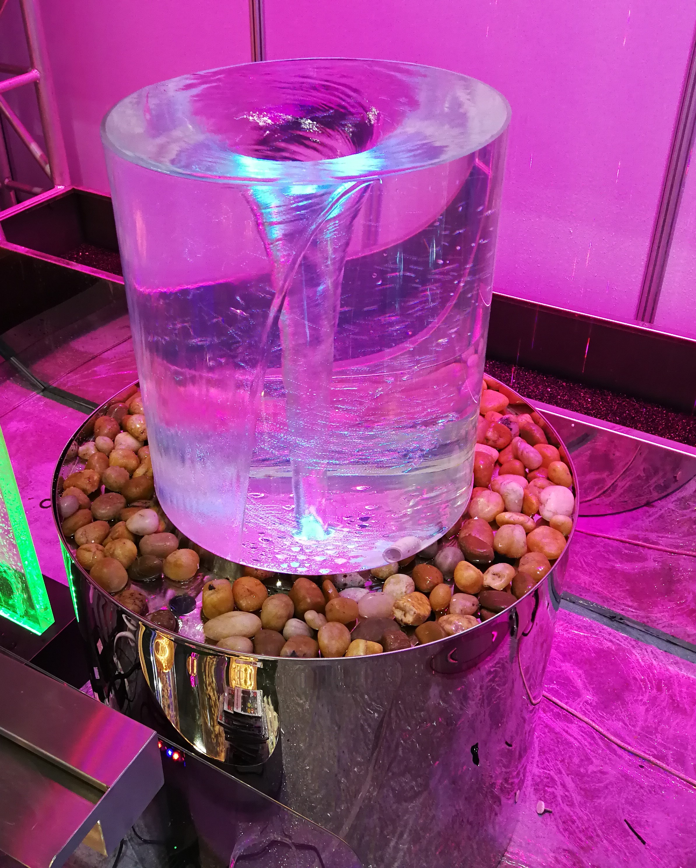 tormado fountain,LED Vortex Tornado Fountain