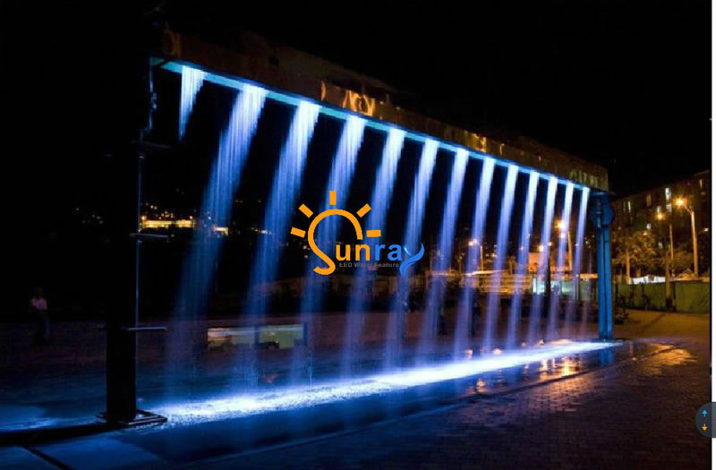 Digital Water Curtain,Graphical  Waterfall