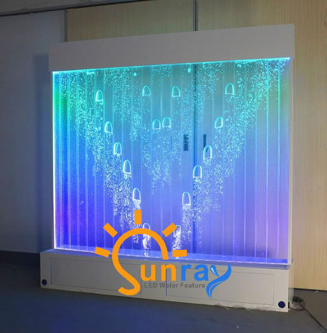 LED Programmed Dancing Bubble Fountain Wall for Home and Commerce,Programmed water bubble wall