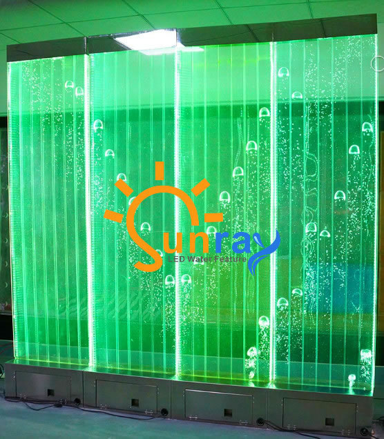 Programmed LED water bubble wall,Programmed water bubble wall