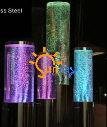 Floor standing LED Bubble Tube,sensory items for kids NEW