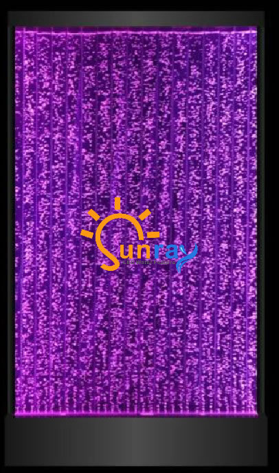 H2XW2m LED straight bubble feature fountain wall ,LED FLOOR STANDING BUBBLE FEATURE WALL