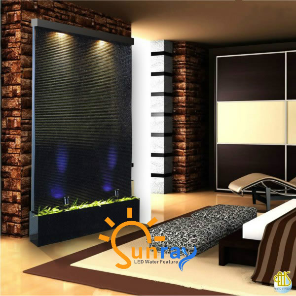 Floor Standing Acrylic Waved Waterfall ,Floor Standing Waterfall