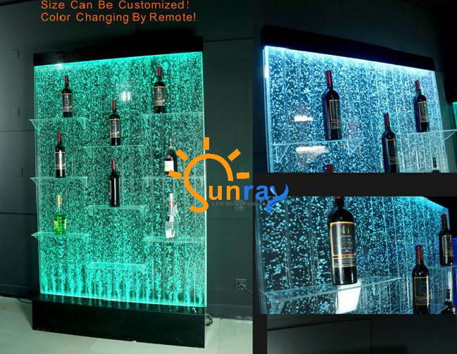  LED Bubble Feature Cabinet Displayer,LED Bubble Feature Displaying Cabinet