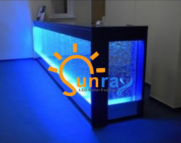 LED bubble feature bar counter,LED bubble feature bar counter reception desk