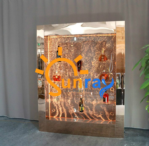 LED Bubble Feature Displaying Cabinet Wine Cabinet,LED Bubble Feature Displaying Cabinet
