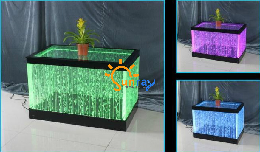 LED Bubble Feature Coffee Table,LED Bubble Feature Coffee Table