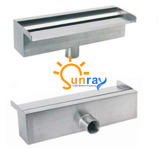 Stainless Steel Cascade Spillway Waterfall,Cascade Spillway Waterfall for garden pond swimming pool