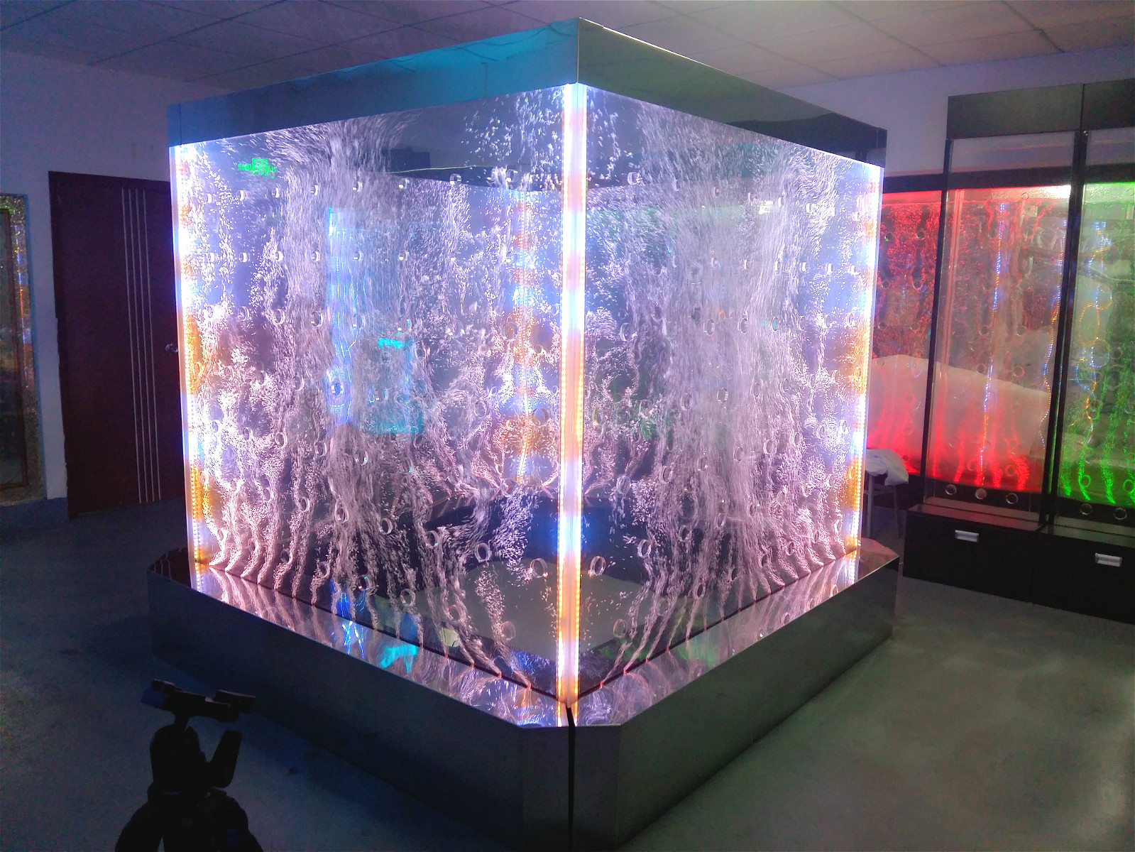 Magic Cube Bubble wall,Programmed water bubble wall