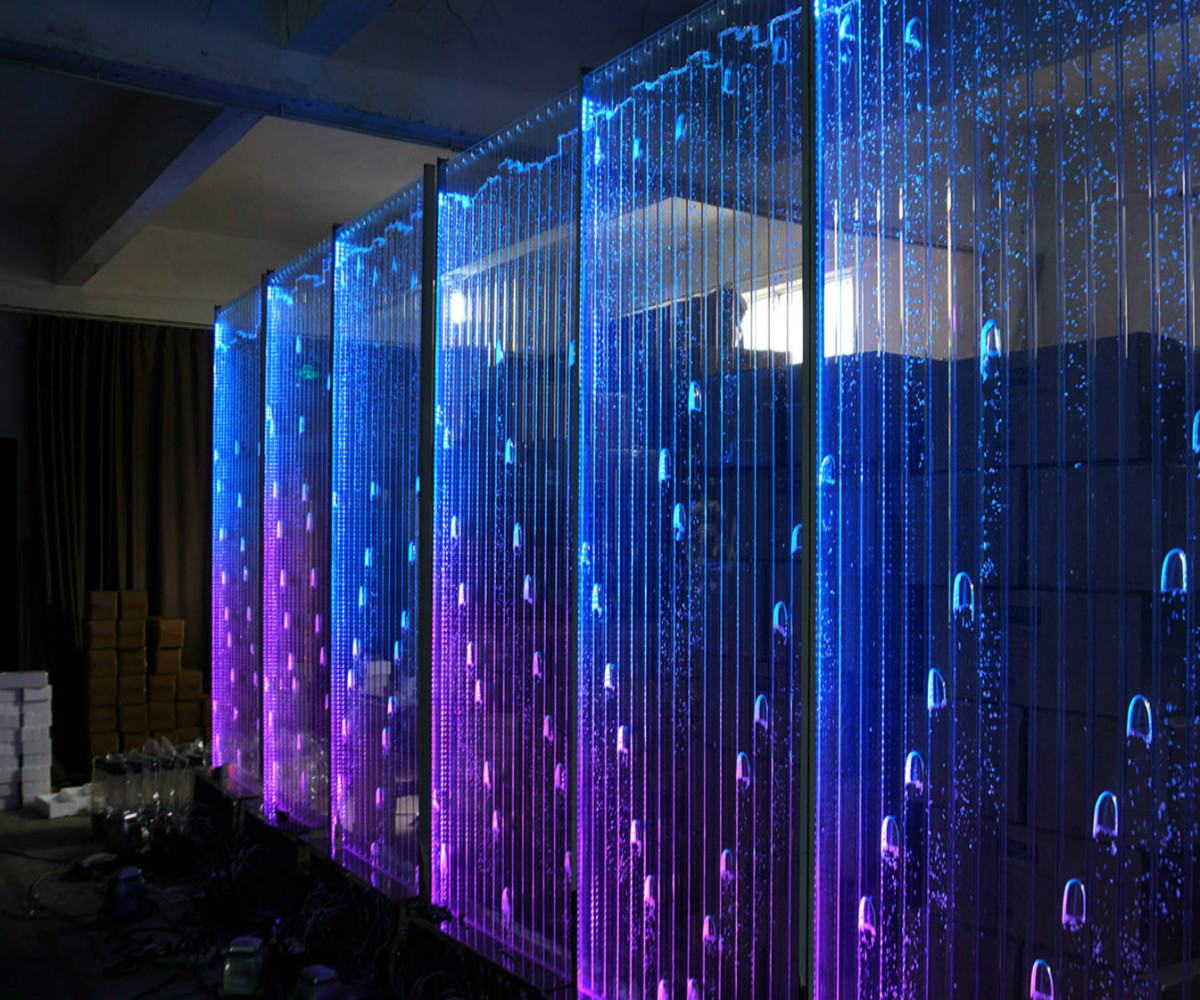 Graphical Bubble Wall,Programmed water bubble wall