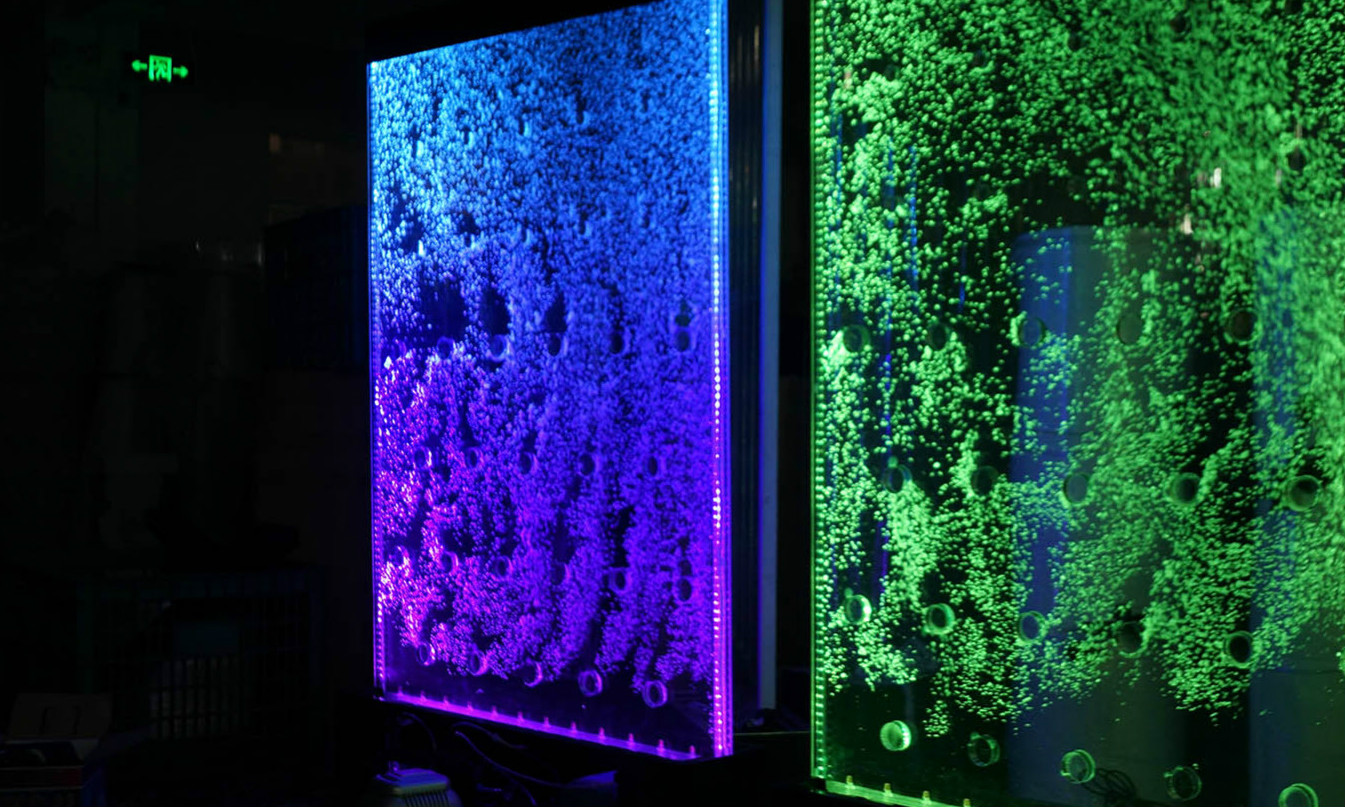 digital programmed dancing bubble wall ,Programmed water bubble wall