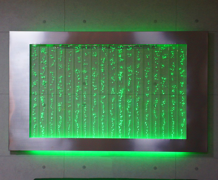 LED bubble wall,LCD TV Screen Water Wall