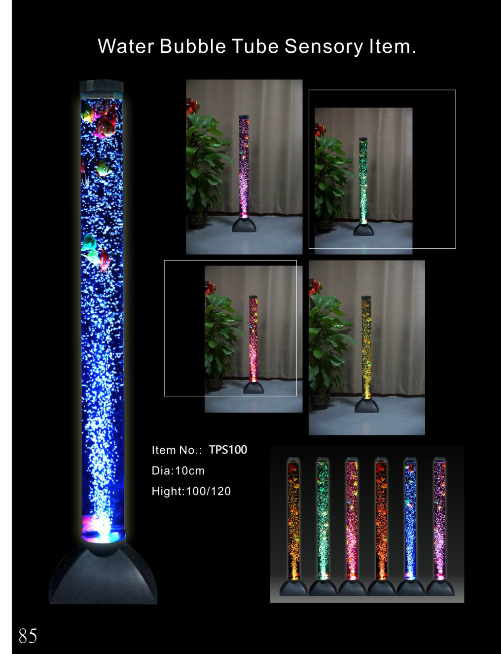 water bubble tube sensory,sensory items for kids NEW