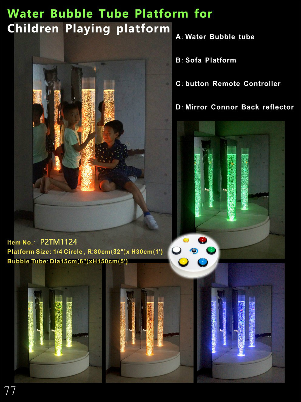 water bubble tube platform for children playing,sensory items for kids NEW