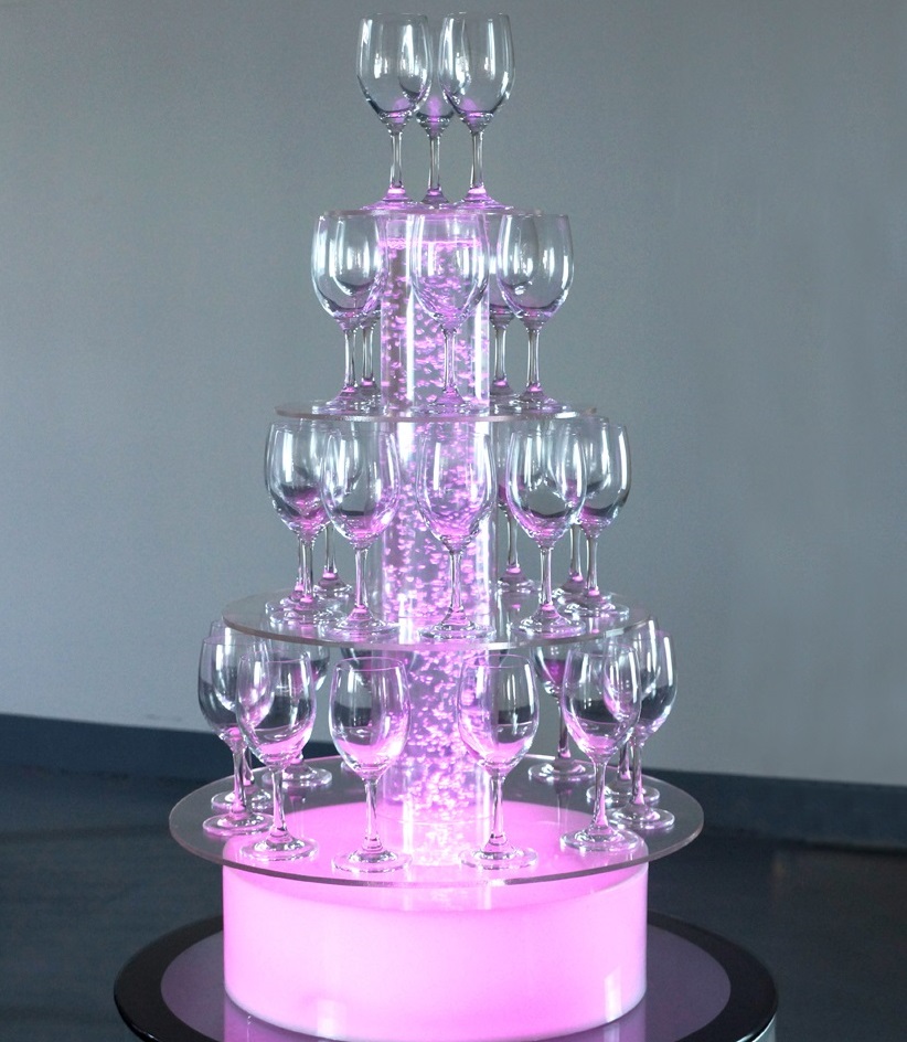 LED bubble wine rack,LED Bubble Feature Coffee Table