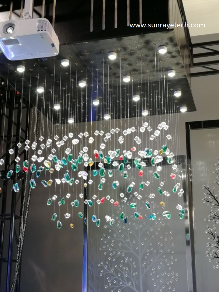 ,Kinetic Lights Controlling System