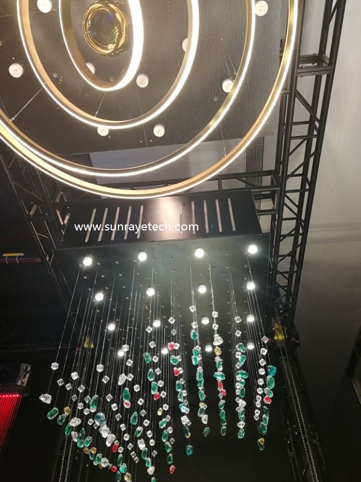,Kinetic Lights Controlling System