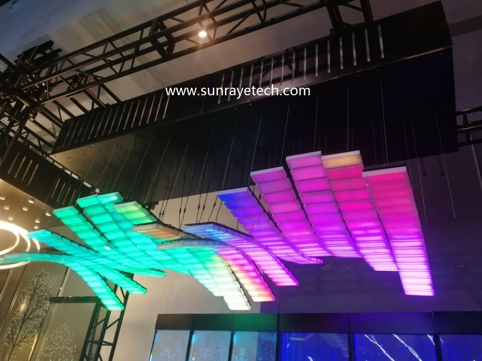 ,Kinetic Lights Controlling System