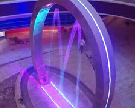 Digital Water Curtain,Graphical  Waterfall