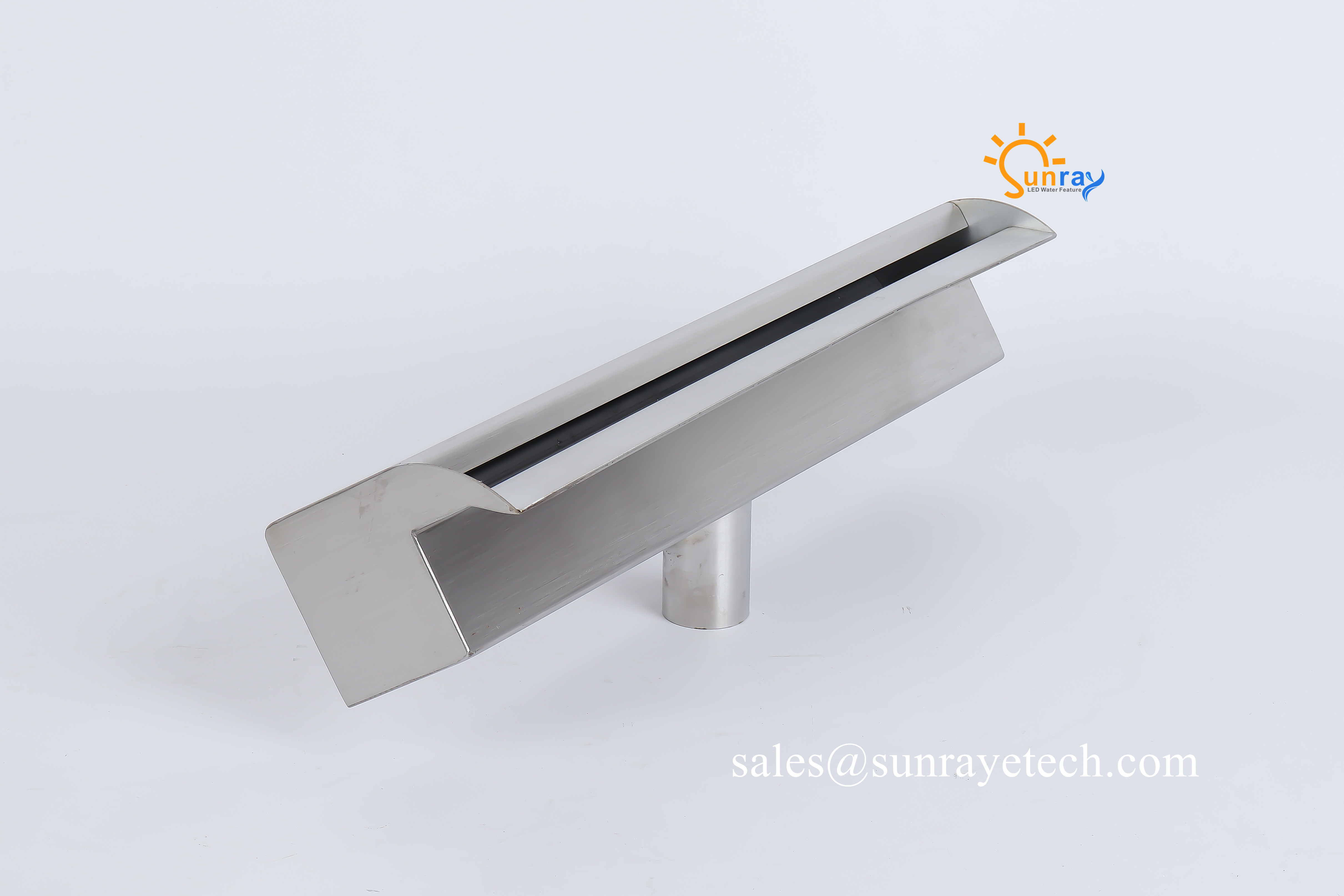 2020 new Stainless Steel sheer descent cascade waterfall spillway for swimming pool and pond	,Cascade Spillway Waterfall for garden pond swimming pool
