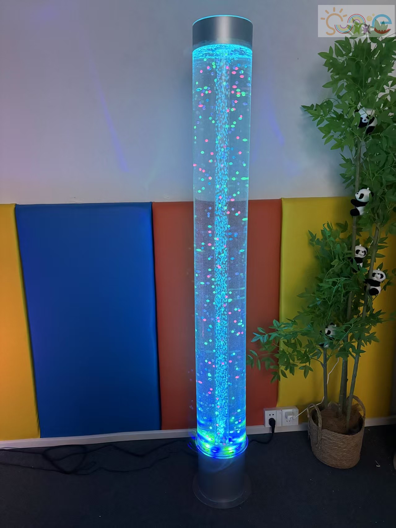 水泡柱水泡管彩珠柱儿童感官教育学校感官室,sensory items for kids NEW