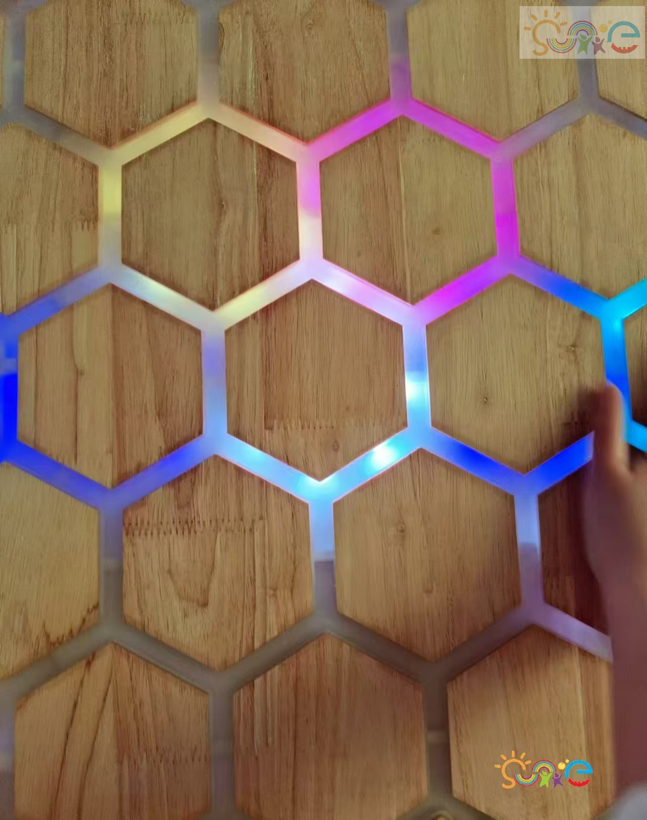 触摸蜂窝板感应板感官室儿童教育学校儿童房,sensory items for kids NEW